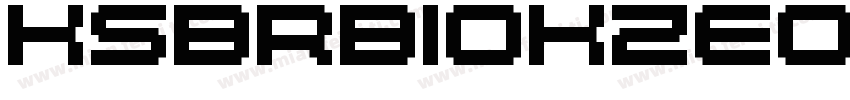 KSBRBIOKZE0 20 00字体转换